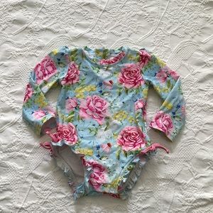 Posh Peanut Rashguard Swimsuit